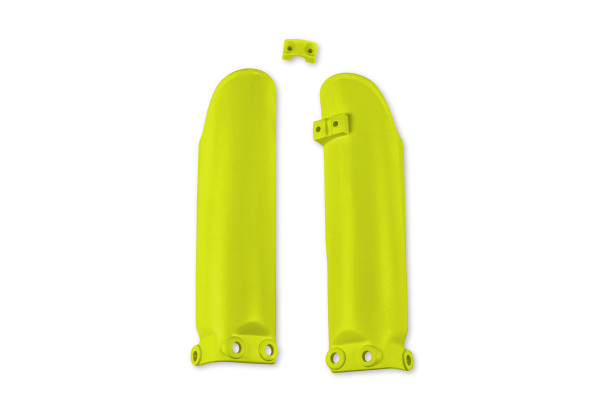 Fork Slider Protectors yellow for Gas Gas / Ktm / Husqvarna